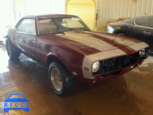 1968 CHEVROLET CAMARO 124378N316712 зображення 0