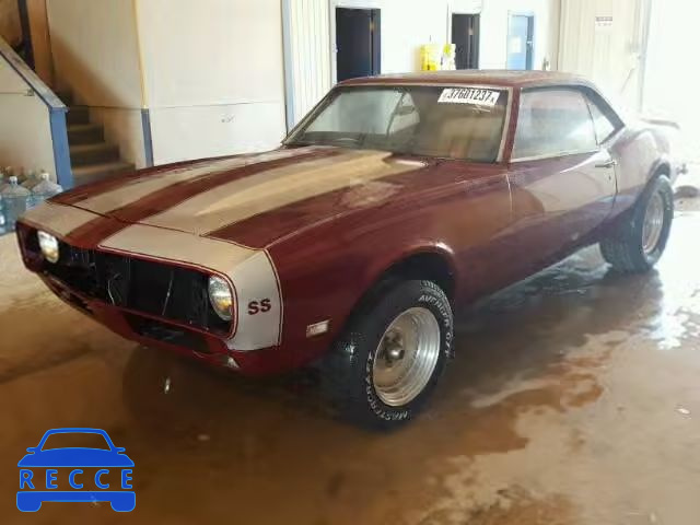 1968 CHEVROLET CAMARO 124378N316712 зображення 1