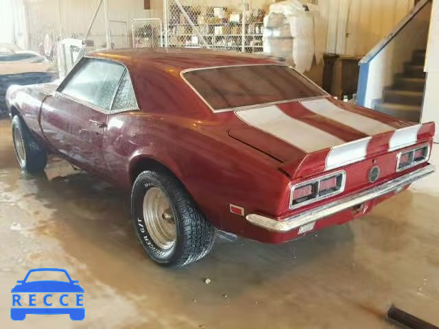 1968 CHEVROLET CAMARO 124378N316712 image 2