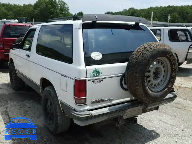 1992 GMC JIMMY S15 1GKCT18Z9N0501526 Bild 2