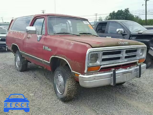 1990 DODGE RAMCHARGER 3B4GM07Y5LM007491 image 0