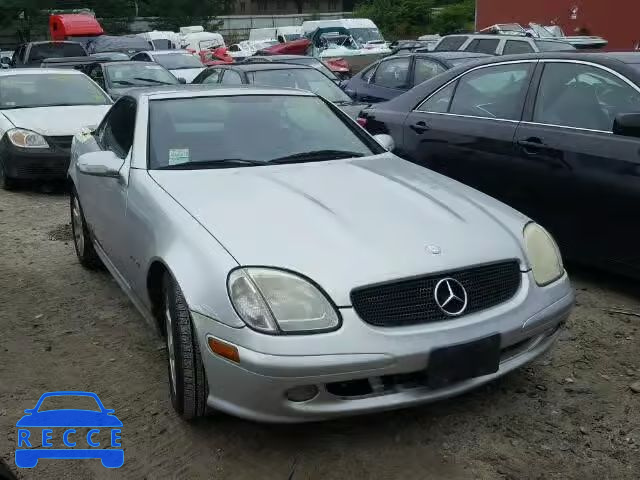 2002 MERCEDES-BENZ SLK WDBKK49F32F255791 image 0