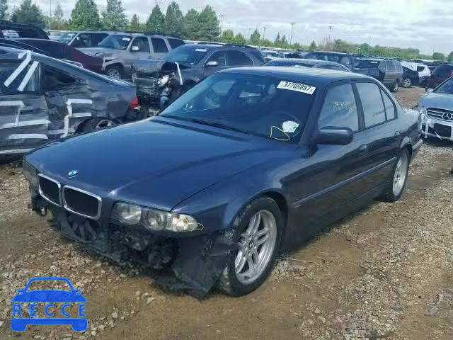 1999 BMW 740I AUTOMATIC WBAGG8337XDN73279 image 1