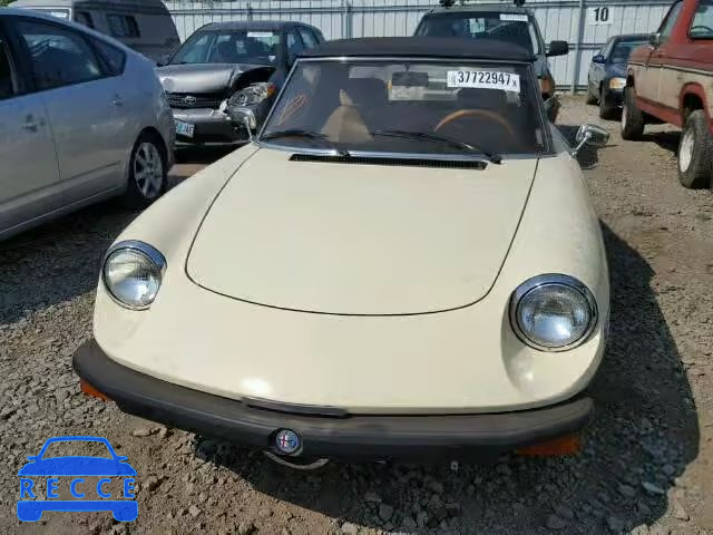 1982 ALFA ROMEO SPIDER VEL ZARBA5410C1015835 зображення 8