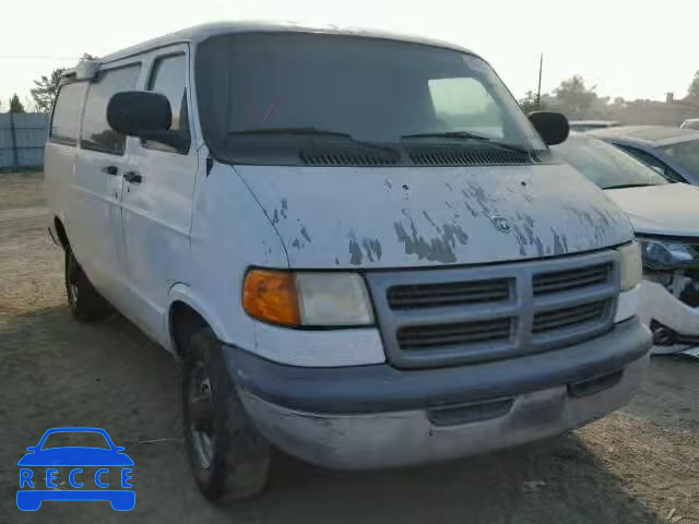 2001 DODGE RAM VAN B3 2B7KB31Z31K529993 зображення 0