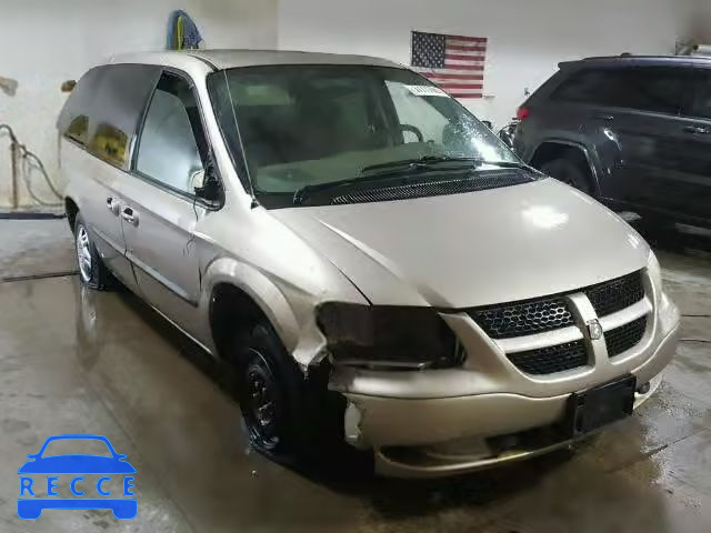 2003 DODGE CARAVAN SP 1D4GP45373B221093 image 0