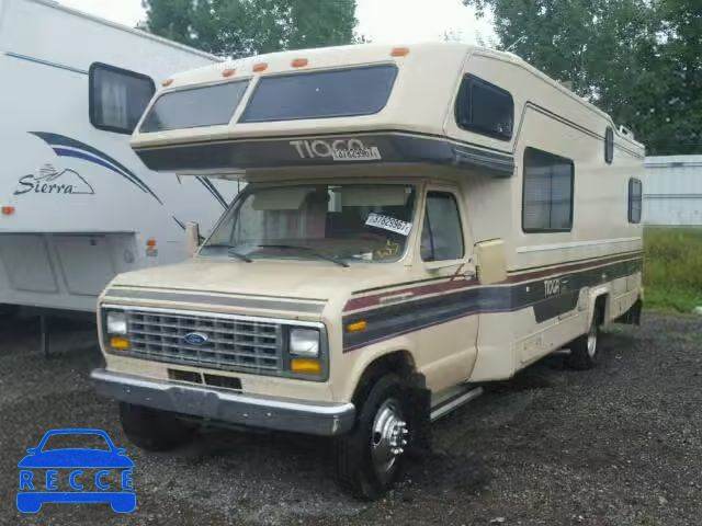 1987 FORD E350 1FDKE30L7HHC09332 зображення 1