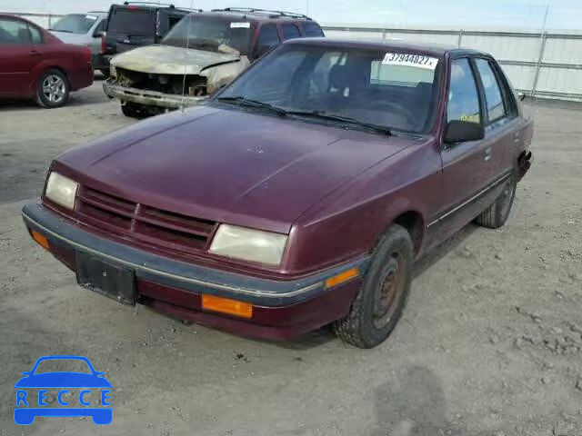 1990 DODGE SHADOW 1B3XP48K4LN177229 зображення 1