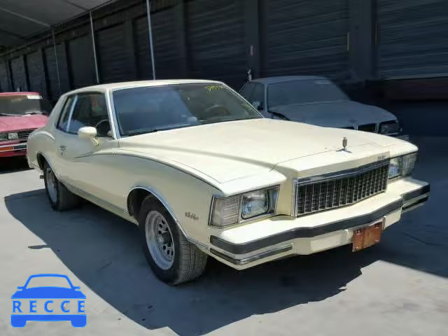 1979 CHEVROLET MONTECARLO 1Z3729Z467255 зображення 0