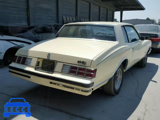 1979 CHEVROLET MONTECARLO 1Z3729Z467255 зображення 3