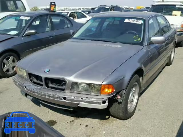 1998 BMW 740IL WBAGJ8322WDM19263 зображення 1