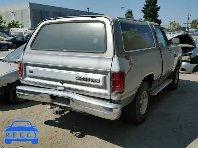 1990 DODGE RAMCHARGER 3B4GM17Z9LM002597 image 3