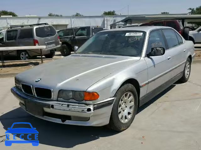 2000 BMW 740IL WBAGH8344YDP10945 image 1