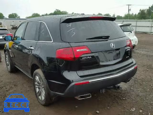 2011 ACURA MDX Advance 2HNYD2H50BH504964 image 2