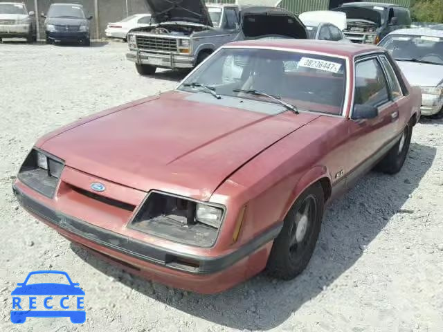 1986 FORD MUSTANG LX 1FABP26M7GF303431 image 1