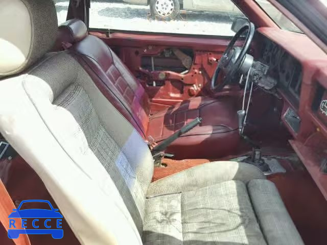 1986 FORD MUSTANG LX 1FABP26M7GF303431 image 4