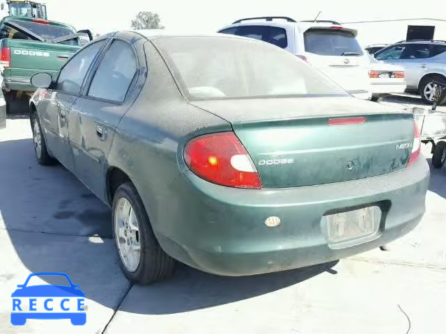 2000 DODGE NEON 1B3ES46C4YD675820 image 2