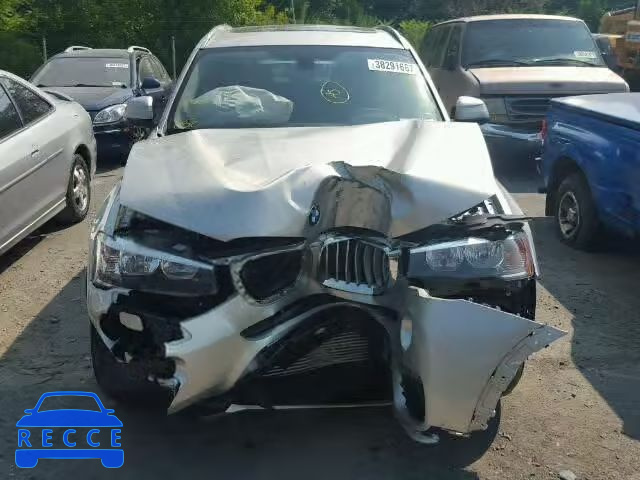 2017 BMW X3 5UXWX9C32H0T20320 image 8