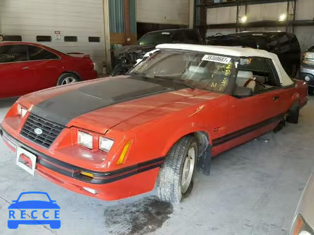 1984 FORD MUSTANG GL 1FABP27W2EF145948 image 1