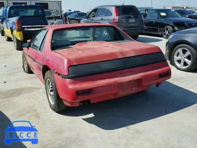 1988 PONTIAC FIERO 1G2PE11R8JP215934 image 2