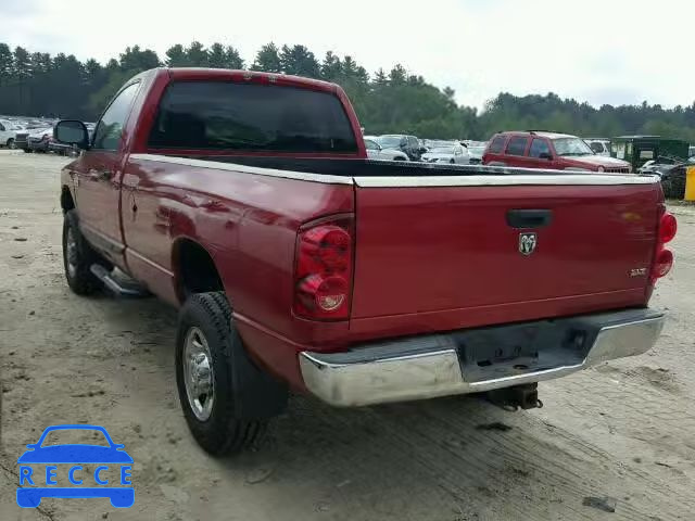 2007 DODGE RAM 2500 S 3D7KS26A07G813607 image 2