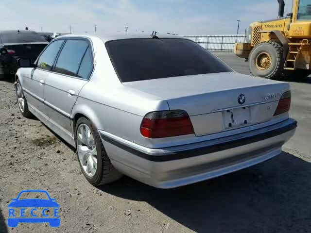 2001 BMW 750IL WBAGJ03451DD74737 Bild 2