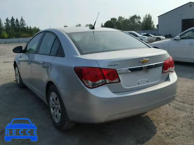 2013 CHEVROLET CRUZE 1G1PL5SH0D7281924 зображення 2