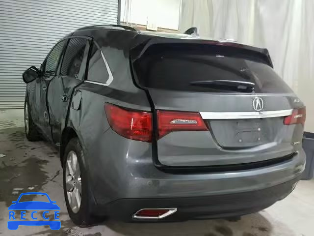 2016 ACURA MDX Advance 5FRYD4H94GB052467 image 2