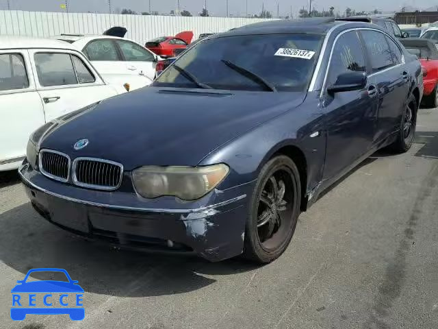 2003 BMW 745 WBAGN63453DR11470 image 1