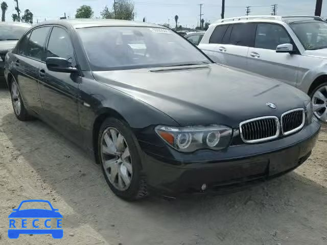 2004 BMW 745LI WBAGN63454DS47107 зображення 0