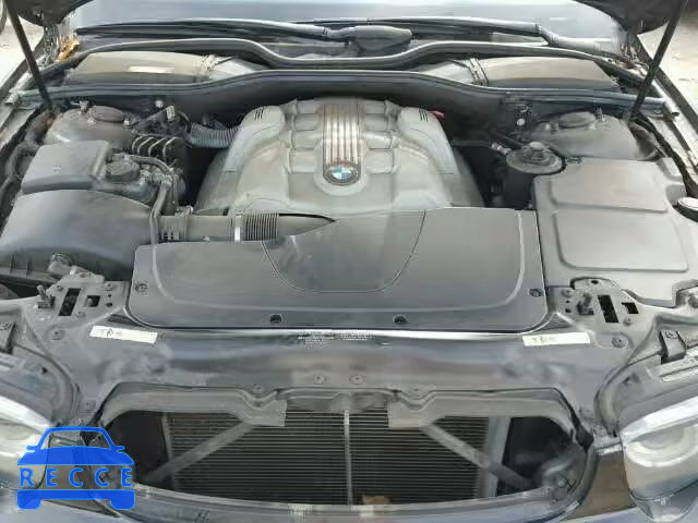 2004 BMW 745LI WBAGN63454DS47107 зображення 6