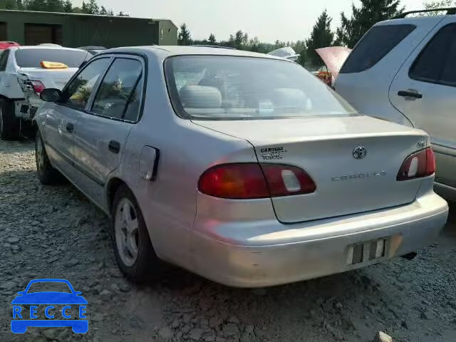 1999 TOYOTA COROLLA 1NXBR12E3XZ207638 image 2