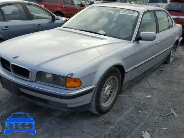 1998 BMW 740IL WBAGJ8327WDM21753 зображення 1