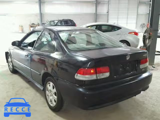 1999 HONDA CIVIC HX 1HGEJ7121XL046636 зображення 2