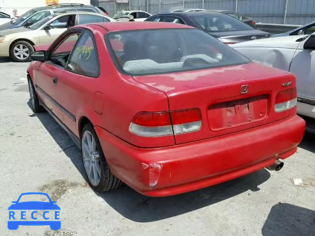 1999 HONDA CIVIC HX 1HGEJ7224XL042269 зображення 2