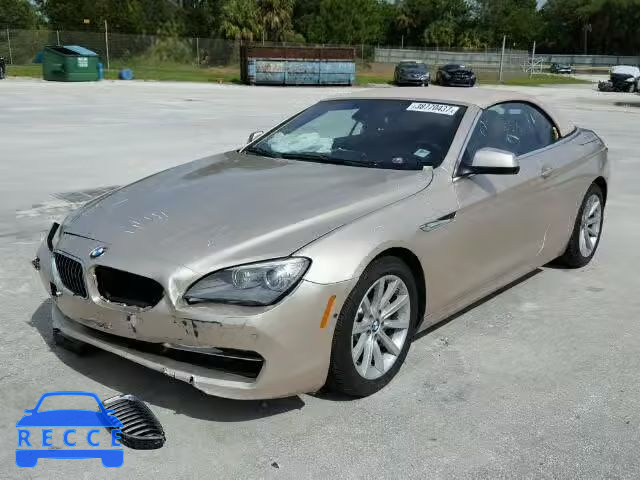 2012 BMW 640I WBALW7C51CDX58113 зображення 1