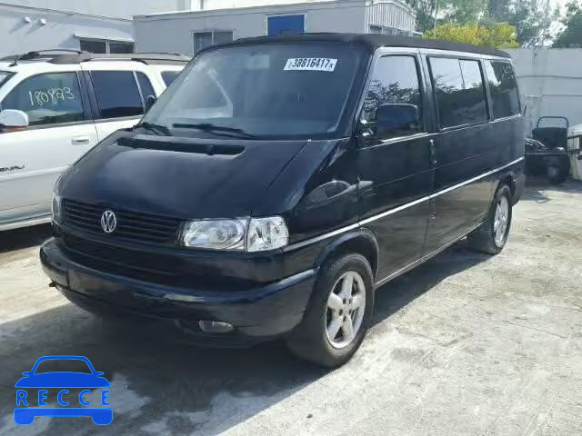 2001 VOLKSWAGEN EUROVAN MV WV2MB47021H137342 зображення 1