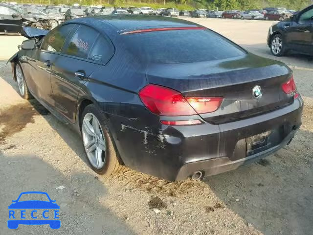 2014 BMW 640XI GRAN WBA6B8C58EDZ72730 зображення 2