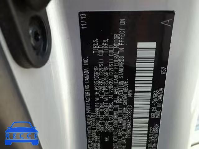 2014 LEXUS RX 2T2BK1BAXEC238543 image 9