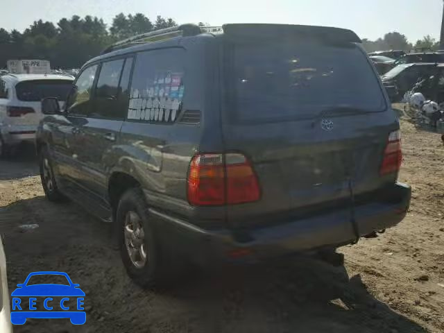 2001 TOYOTA LANDCRUISE JTEHT05J812002480 image 2