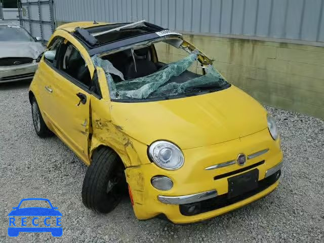 2013 FIAT 500 LOUNGE 3C3CFFCR4DT573800 зображення 0