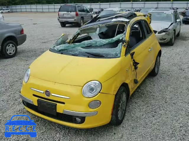 2013 FIAT 500 LOUNGE 3C3CFFCR4DT573800 image 1