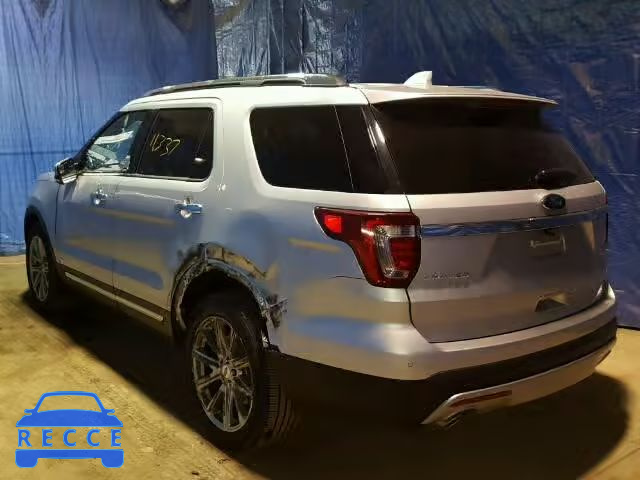 2017 FORD EXPLORER L 1FM5K8F88HGC68126 image 2