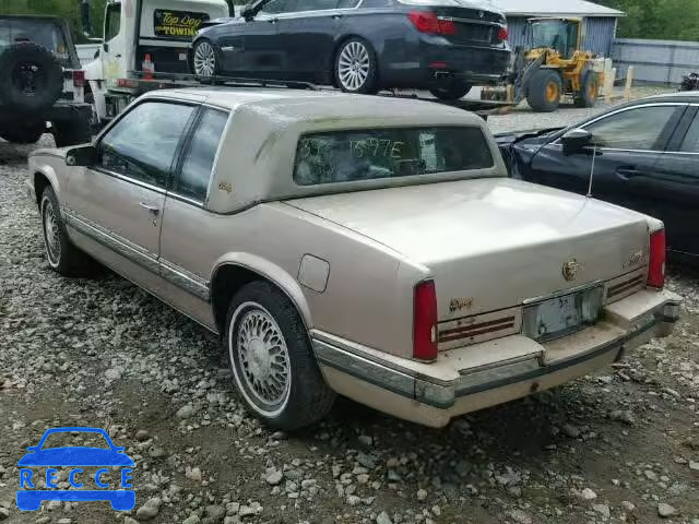 1991 CADILLAC ELDORADO 1G6EL13B4MU610159 image 2