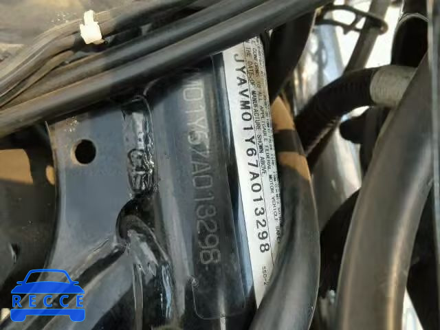 2007 YAMAHA XVS650 JYAVM01Y67A013298 зображення 9