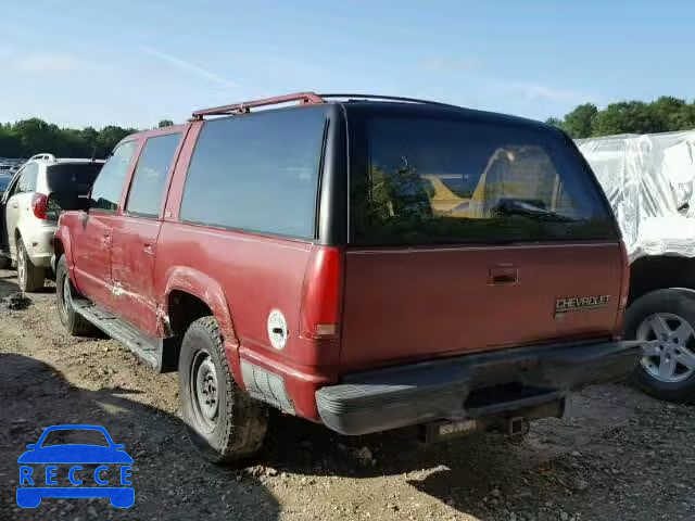 1993 CHEVROLET K1500 SUBU 1GNFK16K9PJ397500 image 2