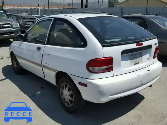 1997 FORD ASPIRE KNJLT05H8V6206655 image 2