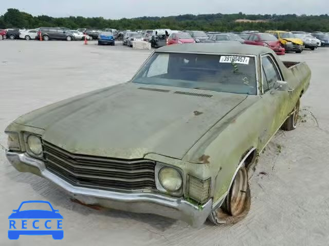 1972 CHEVROLET EL CAMINO 1080J2K615524 image 1