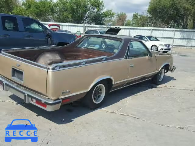 1985 CHEVROLET EL CAMINO 3GCCW80H4FS906119 зображення 3