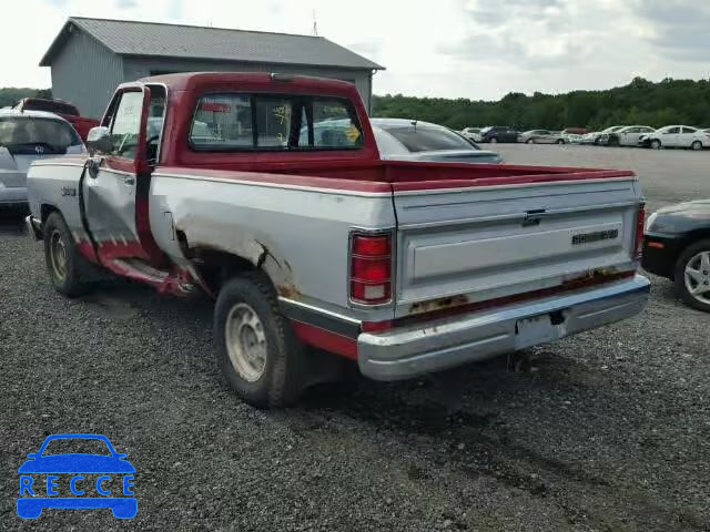 1988 DODGE D-150 1B7HD14Y5JS633483 image 2